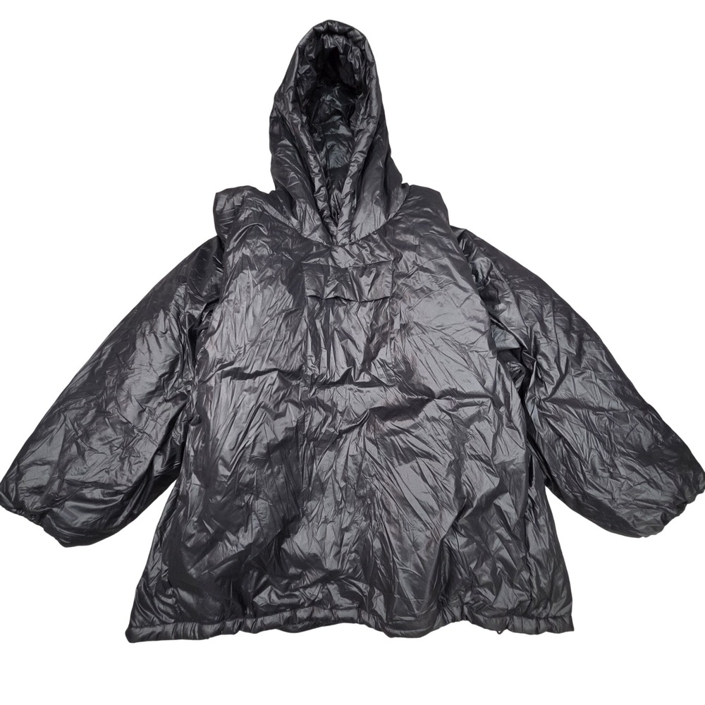 Yeezy Gap Balenciaga Padded Anorak Mens Medium‎ YZY Black Puffer Kanye Designer